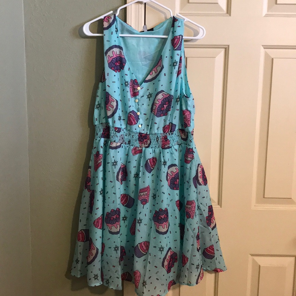 Sourpuss rockabilly birthday cake dress